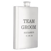 Roze tuin Roos bruiloft Flacon (Rechts)