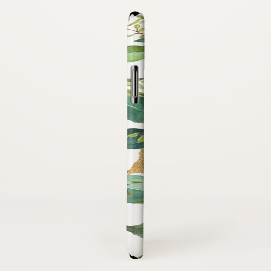 Roze tuin Rozen Waterverf iPhone / iPad case (Achterkant / rechts)