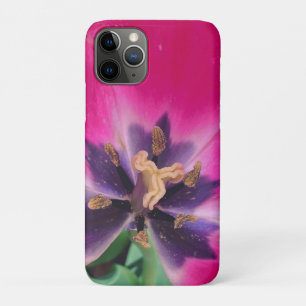 Roze Tulip iPhone draagtas iPhone 11 Pro Hoesje