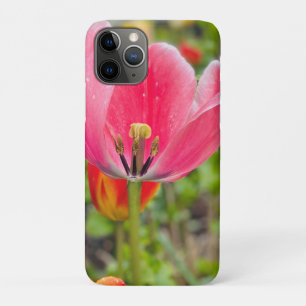 Roze Tulip iPhone draagtas iPhone 11 Pro Hoesje