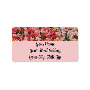 Roze Tulip Return Label