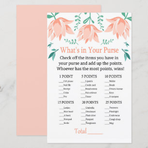 Roze Tulip Wat zit er in je handtas?