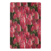 Roze Tulips Floral Mini Klembord (Achterkant)