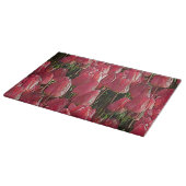 Roze Tulips Floral Snijplank (Hoek)
