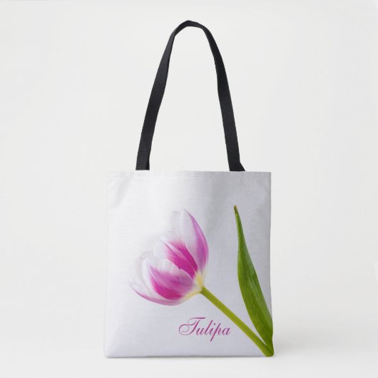 Roze tulp draagtas (Voorkant)