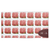 Roze tulp kussensloop (Voorkant-Links)