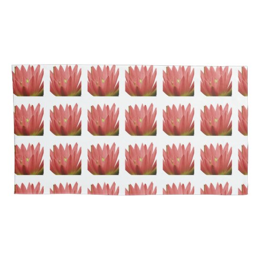 Roze tulp kussensloop (Achterkant-Rechts)