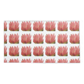 Roze tulp kussensloop (Achterkant-Links)