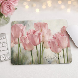 Roze Tulp Muismat