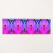 Roze Tulp Pattern X Miami Yogamat (Voorkant (horizontaal))