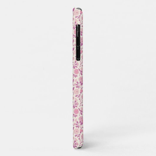 Roze Tulp Stijl Kunst Telefoon Case (Achterkant/links)