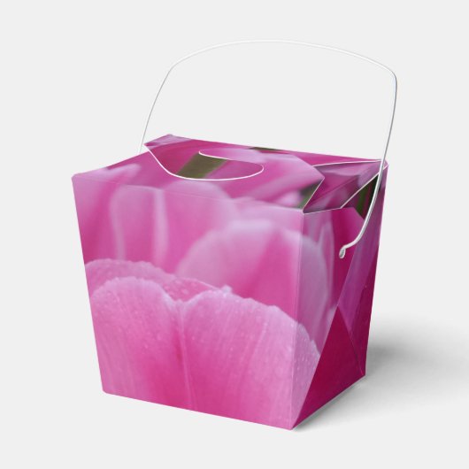 Roze Tulp ventilator uit voorverpakking Bedankdoosjes (Voorkant Zijde)
