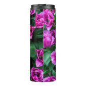 Roze tulpbloemen thermosbeker (Achterkant)