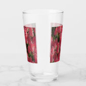 Roze Tulpen Bloemstuk Glas (Rechts)