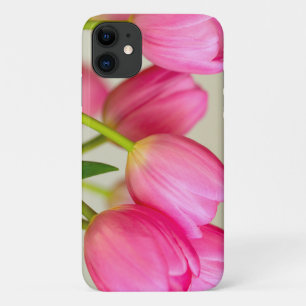 Roze Tulpen iPhone 11 Hoesje