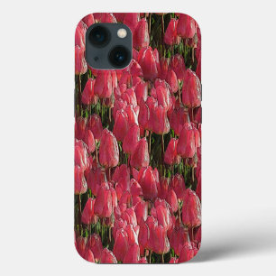  roze tulpen iPhone 13 hoesje