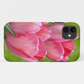 Roze tulpen Case-Mate iPhone case (Achterkant (horizontaal))