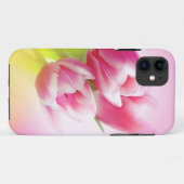 Roze tulpen Case-Mate iPhone case (Achterkant (horizontaal))