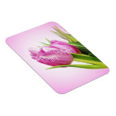 Roze tulpen magneet (Rechterzijde)