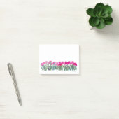 Roze tulpen post-it® notes (Kantoor)