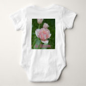 Roze tulpen romper (Achterkant)