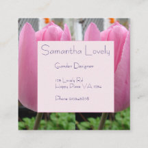 Roze Tulpen Tuinplein St