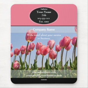 Roze Tulps Promotional Muismat - HAMbyWG