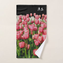 Roze Tulps Spring Design Home Decor Bad Handdoek