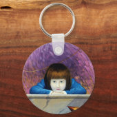 Roze tunnel sleutelhanger (Voorkant)