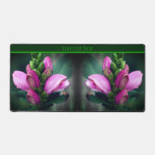 Roze turtlehead ventilator Sluiten Aangepast Bureaumat (Voorkant)