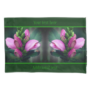 Roze turtlehead ventilator Sluiten Aangepast Kussensloop