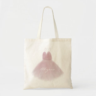 Roze Tutu Ballerina Ballet Klasse Tote Bag