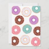 Roze Twee Zoete Verjaardag Uitnodigingen (Achterkant)