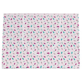 Roze Twinkle Lights Grote Gift Bag Groot Cadeauzakje