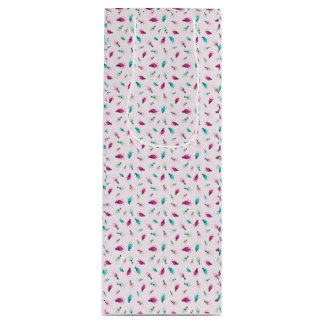 Roze Twinkle Lights Wine Gift Bag Wijn Cadeautas