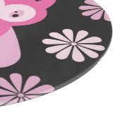 Roze uil snijplank (Hoek)