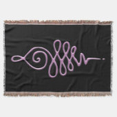 Roze Unalome Deken (Voorkant)