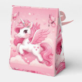 roze unicorn bedankdoosjes (Achterkant)