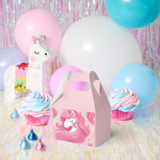 roze unicorn bedankdoosjes