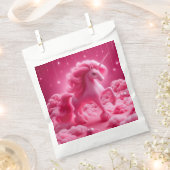 roze unicorn bedankzakje (Geknipt)