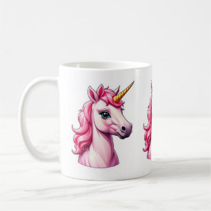 Roze Unicorn Fantasy Koffiemok