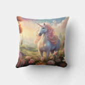 Roze Unicorn Kussen (Achterkant)