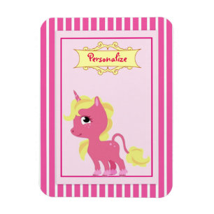 "Roze Unicorn" Magneet