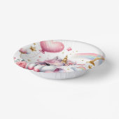 Roze Unicorn Papieren Kommen (Gebogen)