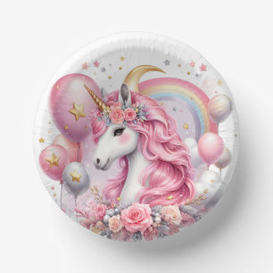 Roze Unicorn Papieren Kommen