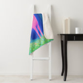 Roze Unicorn Sherpa Deken (In situ)