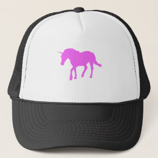 Roze Unicorn Silhouette Trucker Pet