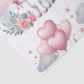 Roze Unicorn Tissuepapier (Detail)