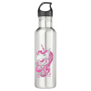 Roze Unicorn Waterfles