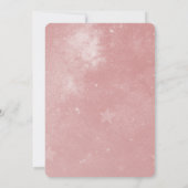 Roze Unicorn Weddenschap Kaart (Achterkant)